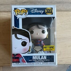 Disney Mulan Funko Pop! 323 Vinyl Figure with Red and Black Accents